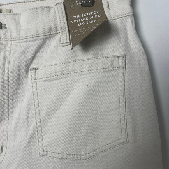 NEW Madewell Vintage Canvas The Perfect Vintage Slouchy Wide Leg Jeans Size 31 - Picture 10 of 12